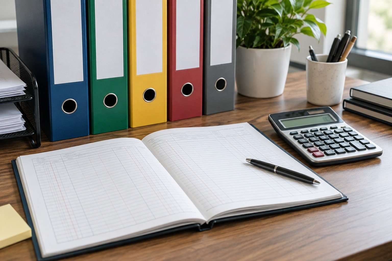 Detalle visual práctico relacionado con organización práctica de los libros contables de una pyme