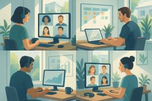 Cómo gestionar equipos remotos y mantener la productividad